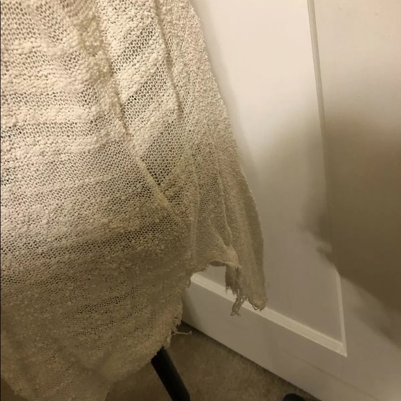 Free People Off White Hi Low Tunic Size Small - Picture 4 of 4